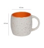White Dotted 150 ML Ceramic (Set of 6) Tea Cup
