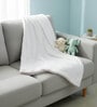 Cream Dotted Bean Blanket Luxuriously Soft and Cozy Baby Blanket