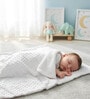 Cream Dotted Bean Blanket Luxuriously Soft and Cozy Baby Blanket