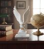 White Eagle With Square Marble Base