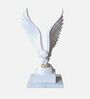 White Eagle With Square Marble Base