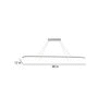 Darneil White Alumnium & Acyrlic LED Ceiling Lights