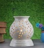 White Electric Oil Warmer with 4 Assorted Fragrance Oils