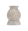 White Electric Oil Warmer with 4 Assorted Fragrance Oils