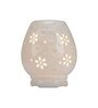 White Electric Oil Warmer with 4 Assorted Fragrance Oils
