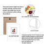 White Engineered Wood (Set of 3) Art Panels