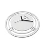Aida White Engineered Wood Wall Clock
