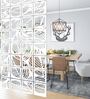 White Engineered Wood Divider Panel