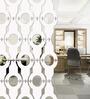 White Engineered Wood Hanging Wood Divider