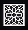 White Engineered Wood Hanging Wood Divider