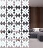White Engineered Wood Hanging Wood Divider