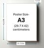 GOD FATHER HD Poster With White Frame, 12.5   17.3 Inches