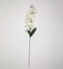 White Fabric Orchid Artificial Flowers