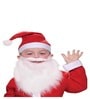 White Fabric Santa Claus Beard