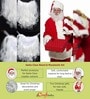 White Fabric Santa Claus Beard