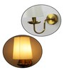 White Fabric Shade Wall Lamp