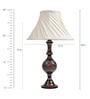 White Fabric Table Lamp