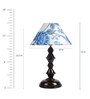 White Fabric Table Lamp