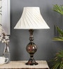 White Fabric Table Lamp