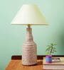 White Fabric Table Lamp
