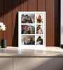 White Fibre Decorative Collage Photo Frames