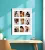 White Fibre Decorative Collage Photo Frames
