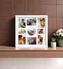White Fibre Decorative Collage Photo Frames