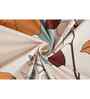 White Floral 144 TC Microfiber King Sized Bedsheet Bedsheet 2 Pillow Heaven Collection