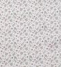 White Floral 180 TC Cotton King Bedhseet 2 pillow covers