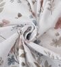 White Floral 180 TC Cotton King Bedhseet 2 pillow covers