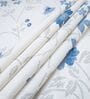 White Floral 210 TC Queen Bedsheet with 2 Pillow Covers Luxury Series Collection