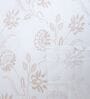 White Floral 400 TC Single Bedsheet with 2 Pillow Covers Luxury Series Collection