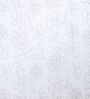 White Floral 400 TC Cotton Single Bed Size Flat Bedsheet With 2 Pillow Covers