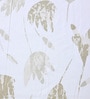 White Floral 400 TC Cotton Super King Bedsheet with 2 Pillow Covers Luxury Series Collection