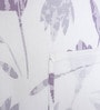 Lavender Floral 400 TC Cotton Super King Bedsheet with 2 Pillow Covers Luxury Series Collection