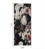 White Floral Polypropylene 5 ft x 2.5 ft Machine Made Runner