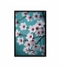 White Flower Printed Canvas Floral Wall Art