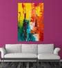 Mutlicolour Canvas Framed Art Print