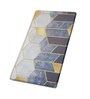 Multicolor Geometric Microfibre 30x18 Inches Anti Skid Door Mat