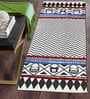Traditional Cotton 5 X 2 Feet Flat Weave Bedside Runner