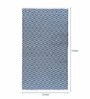 Geometric Pattern Cotton 5 x 2 Feet Flat Weave Bedside Runner