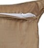 White Polyester Geometric 16x16 inches Cushion Cover (5Pc)
