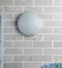 Gilford White Metal & Glass Ceiling Flush Mount