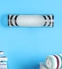 Oldie Metal Flush Mount Wall Light (White)