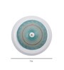 Magnum White Glass Ceiling Flush Mount