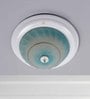 Magnum White Glass Ceiling Flush Mount