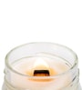 White Glass Moody Orchid Aroma Scented Candles