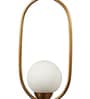 Paxton White Glass Hanging Light