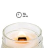 White Glass Vintage Scent Aroma Scented Candles
