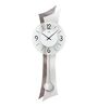 White Glass Wall Clock